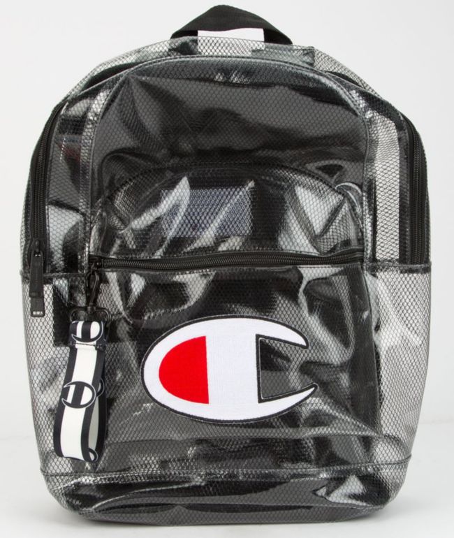 champion cow print backpack